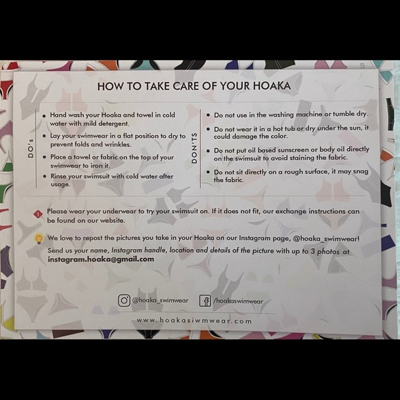 Reflective Hoaka Swimwear Bottoms - Picture 7 of 8